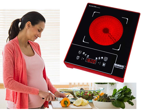 Người mang thai có bị ảnh hưởng khi dùng bếp điện từ?
