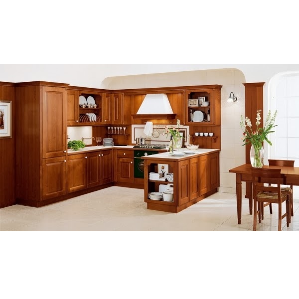 Tủ bếp gỗ xoan đào Hoàng Anh Gia Lai  GL365-A1-10