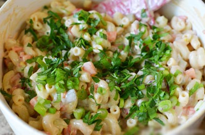 món salad nui gạo bếp từ 8