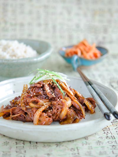 Cách làm món thịt heo xào cay kiểu Hàn